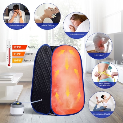 Sauna à vapeur portable pliable avec réglage du temps