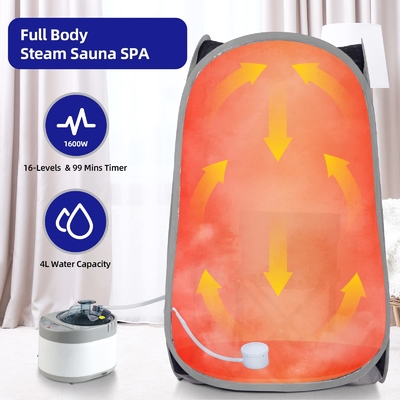 Sauna portable à corps complet pour une personne, sauna à vapeur à domicile