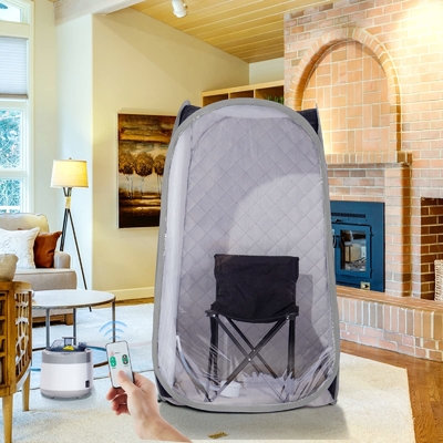 Sauna portable à corps complet pour une personne, sauna à vapeur à domicile