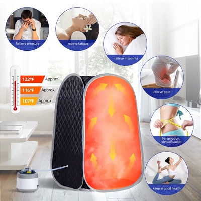 Sauna portable à corps complet pour une personne, sauna à vapeur à domicile