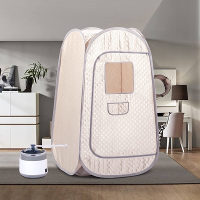 Accueil Sauna pliable debout portable pop up corps entier Tente de sauna personnelle