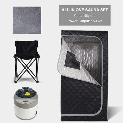 Kit de sauna à vapeur portable en pleine taille Spa personnel pour la détente à domicile