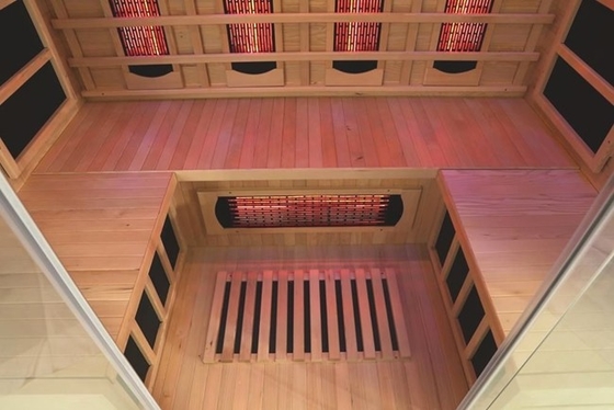 4 Santé de la personne Salle de sauna infrarouge de luxe à domicile Salle de sauna infrarouge intérieure