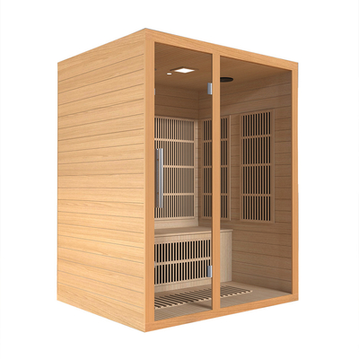 Smartmak 2100W 3 personnes salle de sauna infrarouge à domicile Sauna infrarouge pour spa