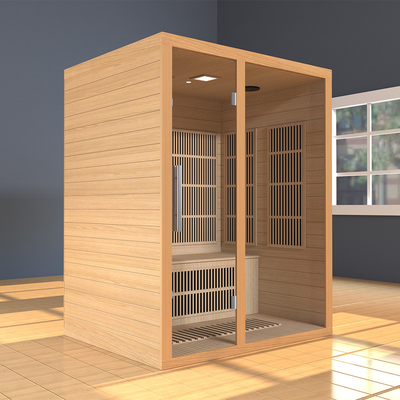 Smartmak 2100W 3 personnes salle de sauna infrarouge à domicile Sauna infrarouge pour spa