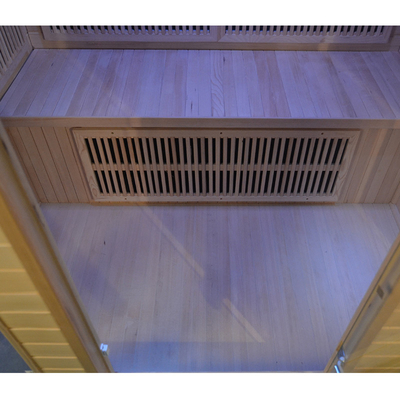 Sauna en bois sec moderne de luxe Sauna infrarouge pour la maison 2700W
