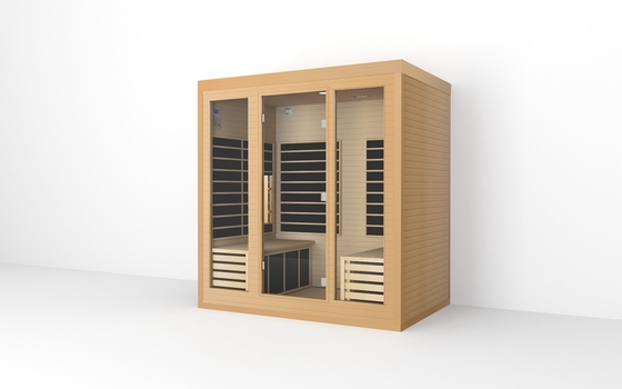 OEM Sauna en bois massif pour 4 personnes