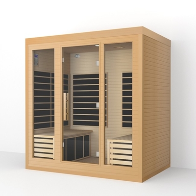 OEM Sauna en bois massif pour 4 personnes