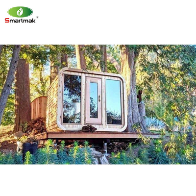 Cube Sauna extérieur sec avec poêle, Sauna de cèdre pour 4-6 personnes