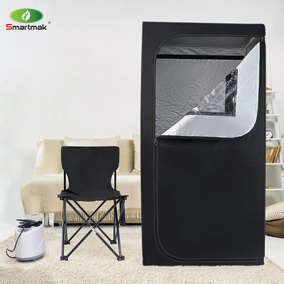 Sauna à vapeur portable à l'intérieur