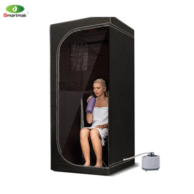 Sauna à vapeur en tissu étanche portable avec contrôle du temps 1500W