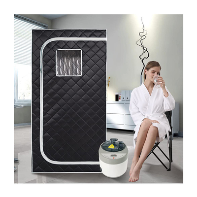 Sauna à vapeur en tissu étanche portable avec contrôle du temps 1500W