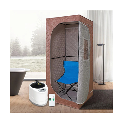 Contrôle de sauna à vapeur coloré portable 0 à 99 minutes Tissu imperméable Augmentation de la circulation sanguine