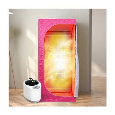 Contrôle de sauna à vapeur coloré portable 0 à 99 minutes Tissu imperméable Augmentation de la circulation sanguine