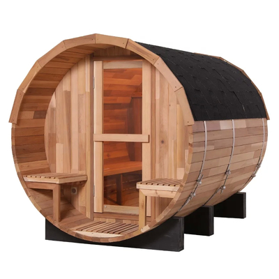 2-8 personnes Sauna en bois Baril Sauna en bois Facilité d'installation 15-99 MIN Plage de temps