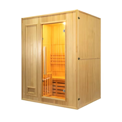 Sauna à vapeur de 15 à 90 ° C, avec 0 à 99 minutes de chronomètre et 220 V de tension