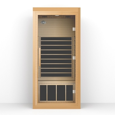 1 perte de poids traditionnelle infrarouge lointaine moderne 1350W de sauna de personne