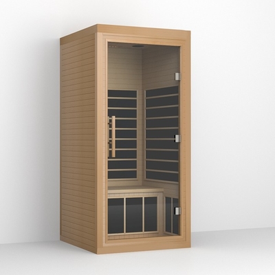 1 perte de poids traditionnelle infrarouge lointaine moderne 1350W de sauna de personne