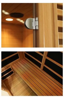 Bas EMF de vague de chaleur du sauna 2 de pièce à la maison d'intérieur de personne