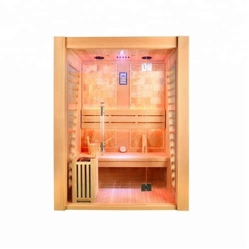 Smartmak jusqu'à 90 personne Cedar Wood Steam Sauna Room du degré 3 pour le jardin