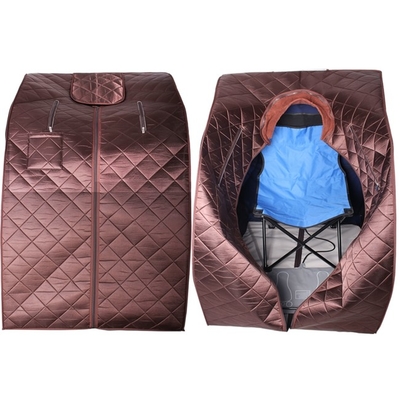 Sauna portatif de personne de la pièce 1 de sauna de l'utilisation IR de famille d'OEM pour des soins de santé à domicile