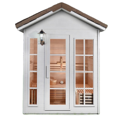 Pièce sèche extérieure de sauna de vapeur de 6 personnes avec le fourneau 9KW