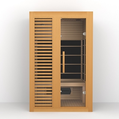 Sauna infrarouge de Detox de personne négative de la thérapie 2 de rendement optimum avec la lumière menée