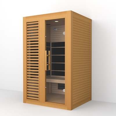 Sauna infrarouge de Detox de personne négative de la thérapie 2 de rendement optimum avec la lumière menée
