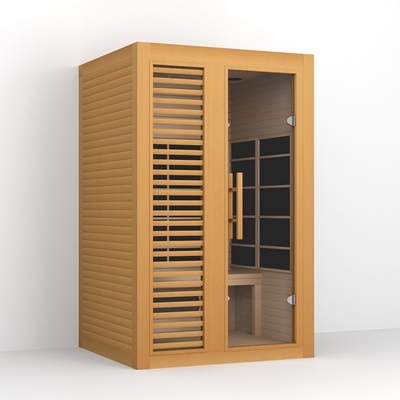 Sauna infrarouge de Detox de personne négative de la thérapie 2 de rendement optimum avec la lumière menée