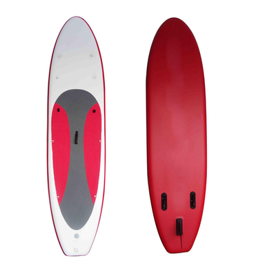 L'adulte se lèvent pour souper la planche de surf gonflable de Paddleboard d'explosion de panneau de palette