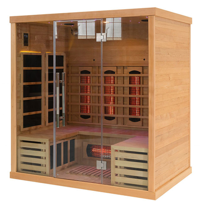 Personne d'intérieur infrarouge lointaine de Smartmak Cedar Sauna 2