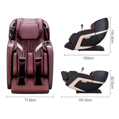 l'apesanteur 3D malaxant la chaise électrique de massage avec de pleins airbags de corps