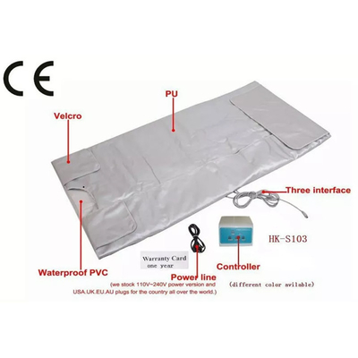 La couverture de Grey Ir Far Infrared Sauna pour le corps forment le régime