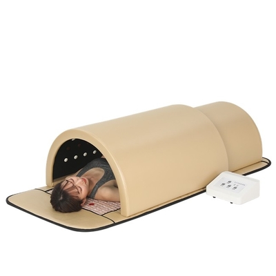 le Detox lointain de sauna de verrière infrarouge de physiothérapie du corps 1200W a sué couché