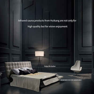 Couverture négative de sauna de PEMF Ion Infrared Sauna Bed Detox avec les lumières rouges de photon
